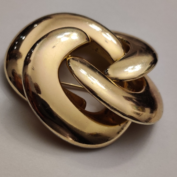 Dior by Grosse, Germany Modernist Love/Eternity Knot Pin Brooch - Picture 11 of 16